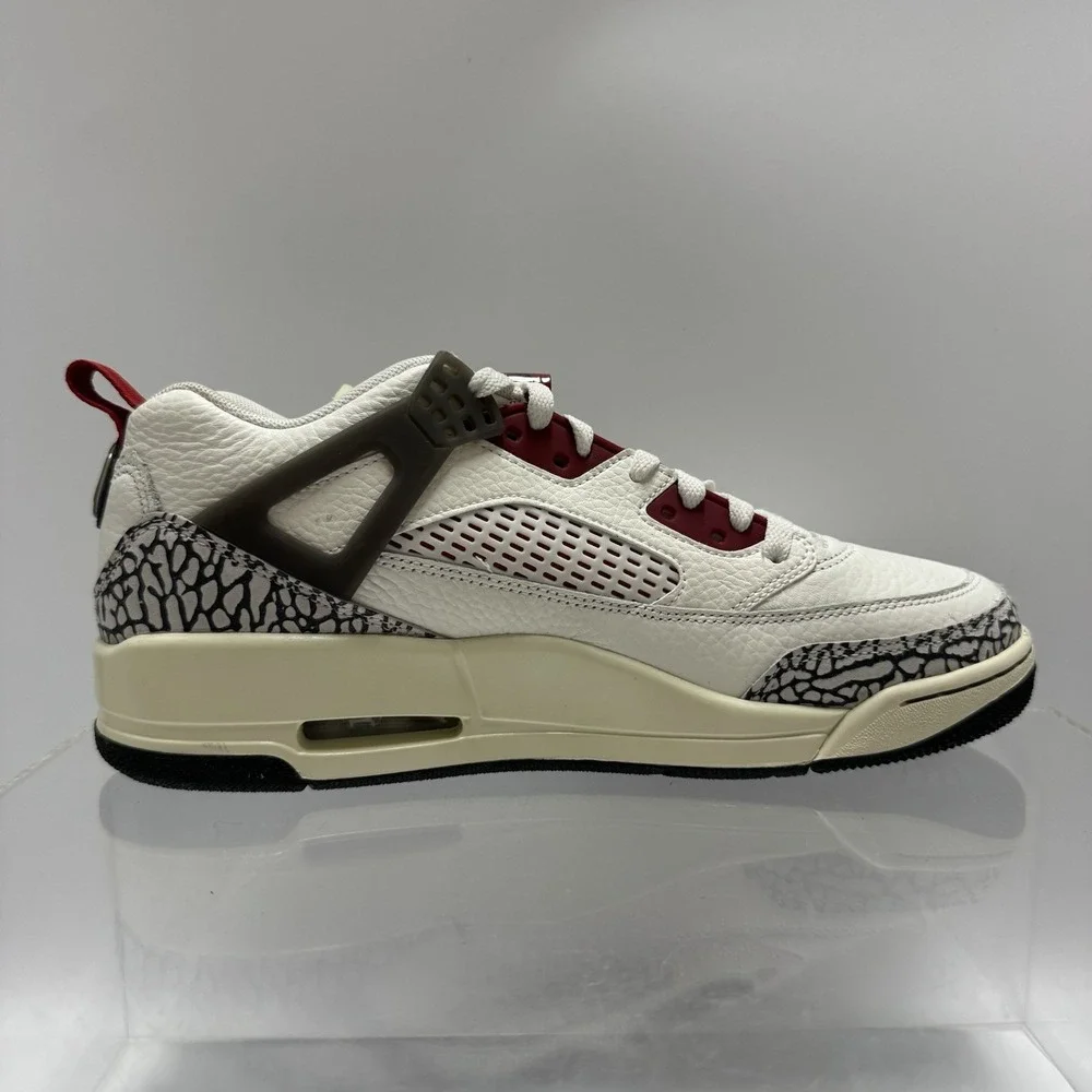 Brand New Air Jordan Spizike Low Sail Varsity Red FQ1759-116 Men's Size 9.5